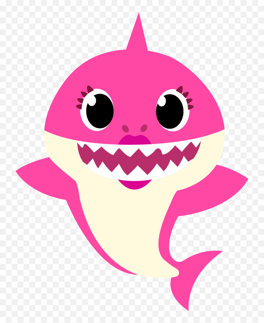 Clipart Mommy Shark Png - Vector Baby Shark Png,Shark Png