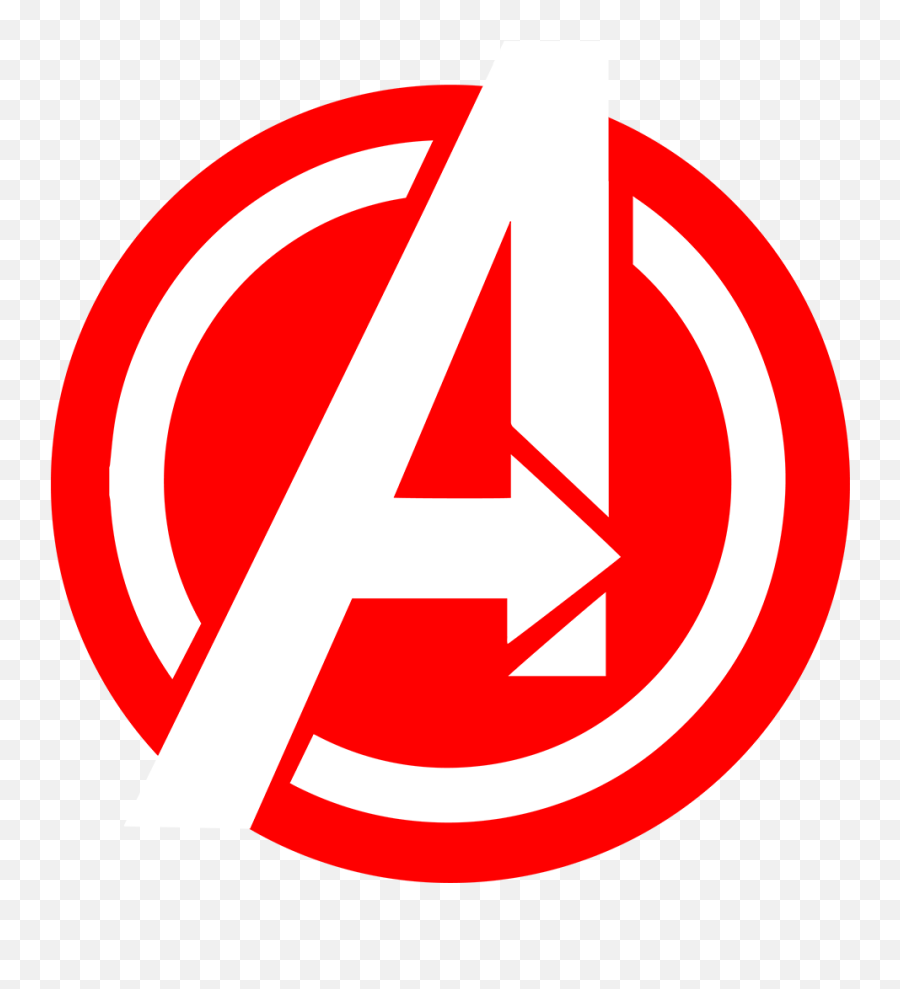 Avengers Logo Transparent Png Clipart - Avengers Logo Red,Avengers Symbol Png