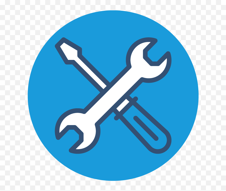 Florida Pool Service U0026 Repair - Cone Wrench Png,White Copy Page Icon Blue Background