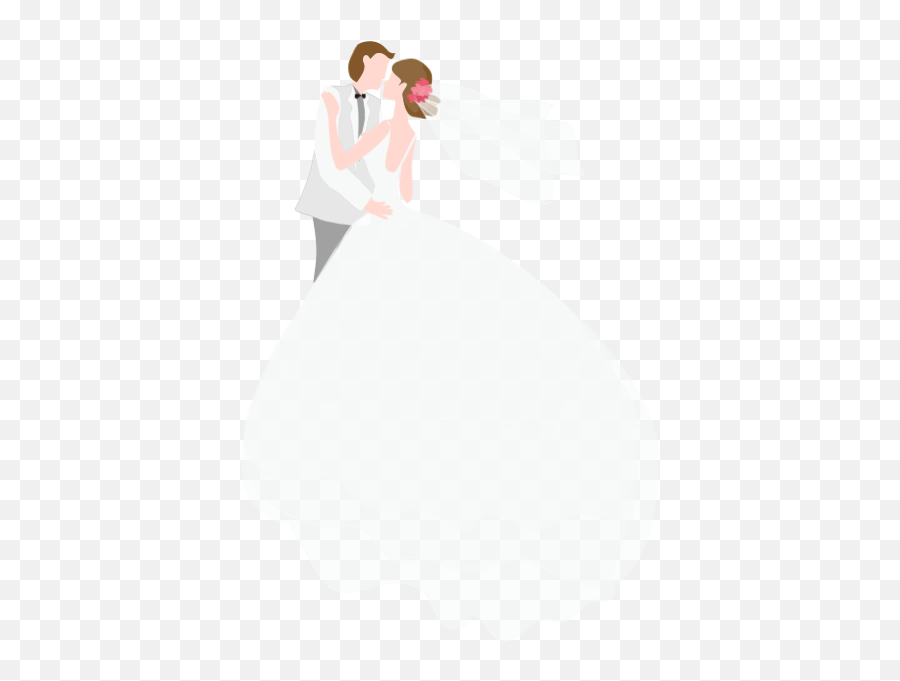 Free Online Wedding Couple Kiss Vector For - Wedding Couple Sticker Png,Married Couple Png