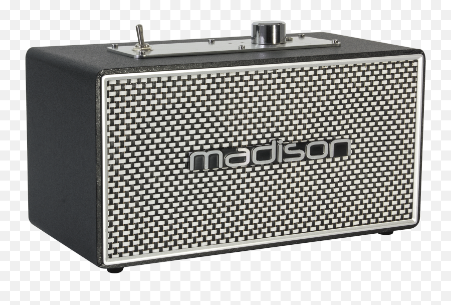 Madison 15w Bluetooth Vintage Speaker With Battery - Loudspeaker Png,Bluetooth Png