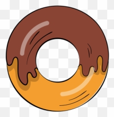 Transparent Png Svg Vector File - Donut Cartoon Png,Doughnut Png