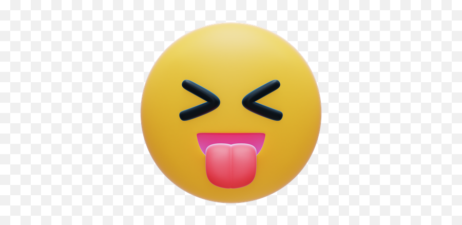 Winking Face Emoji Icon - Download In Flat Style Happy Png,Zap Icon