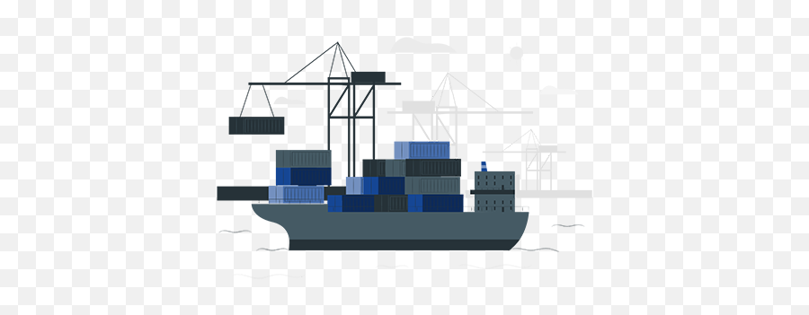 Trans Ocean Shipping We Are Prepared For Anything - Container Illustration Animateion Png,Steamship Icon