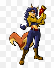 Sly Cooper 3 Carmelita Clipart - Carmelita Fox Png,Sly Cooper Png
