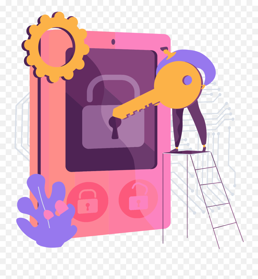 Hack Yahoo Password Online Free Methods Of Hackers - Illustration Of Login Credentials Png,Purple Yahoo Icon