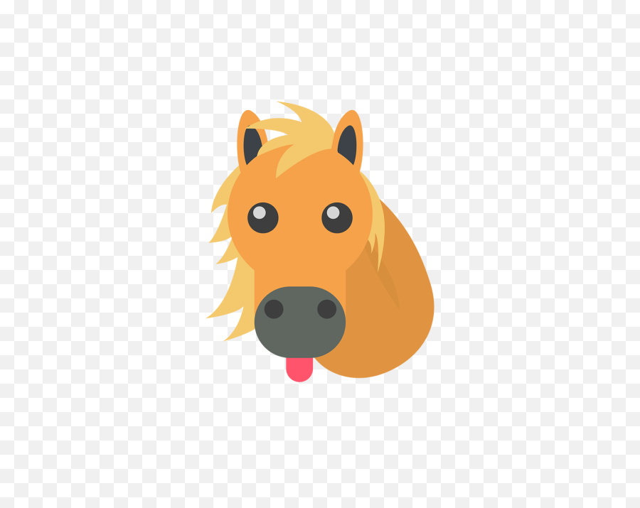 Horse Emoji Transparent Png - Stickpng Horse Clipart Transparent Background,Sick Emoji Png