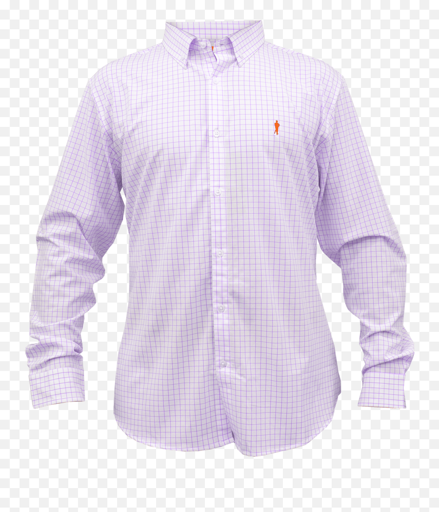 White And Purple Plaid With Orange Knickerbocker Man - Long Sleeve Png,Pink Guy Icon