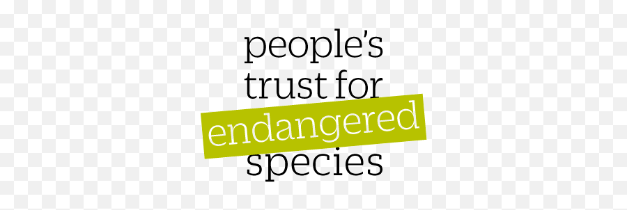 Peoples - Trustforendangeredspecieslogo Giving Tuesday Peoples Trust For Endangered Species Png,Endangered Species Icon