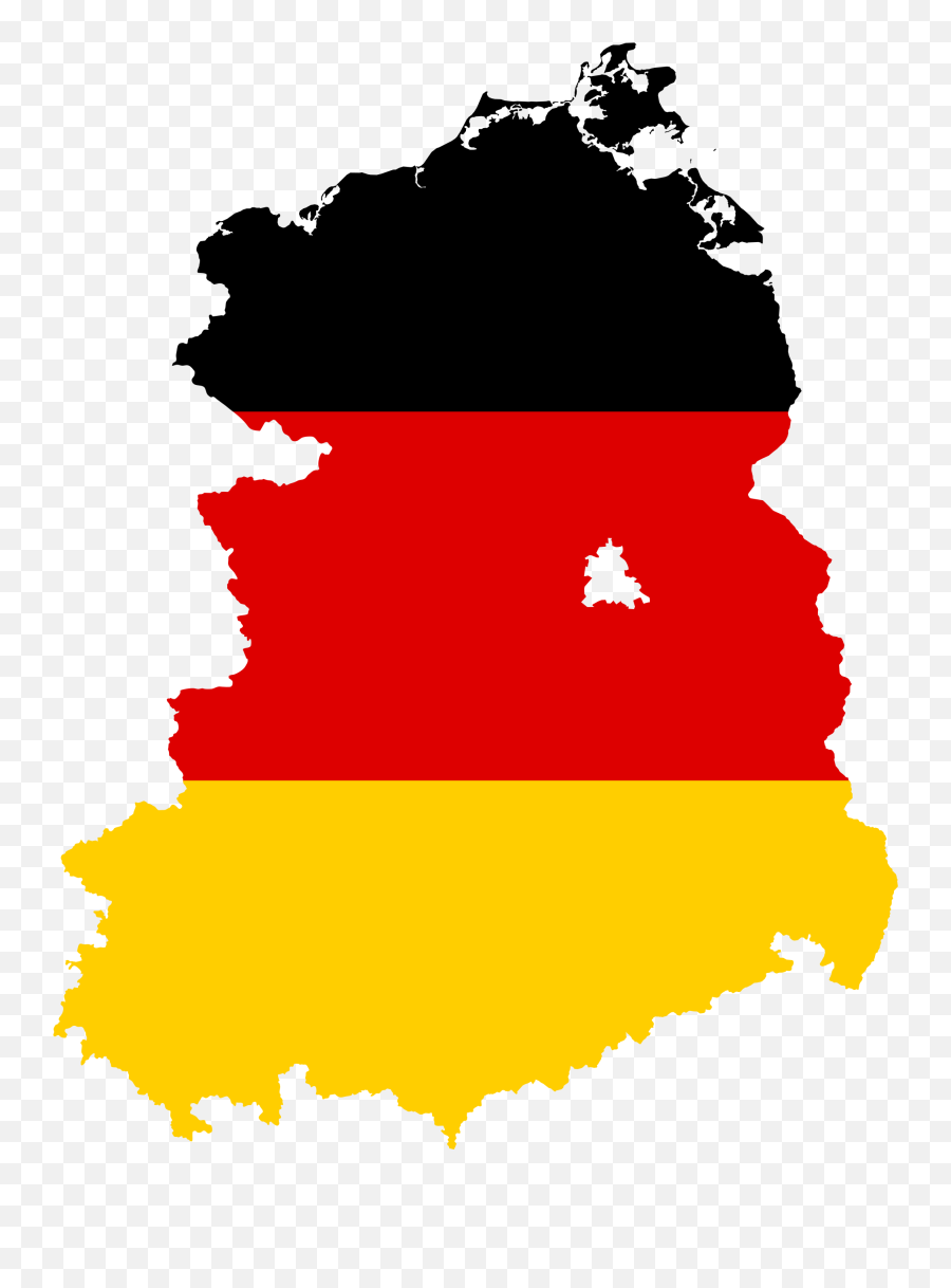 Flag Map Of East Germany Png German Transparent