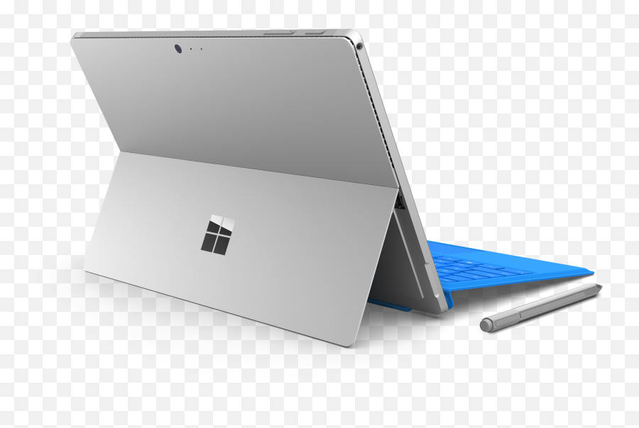 Microsoft Surface Pro 4 Back - Surface Pro 4 Png,Laptop Png Transparent