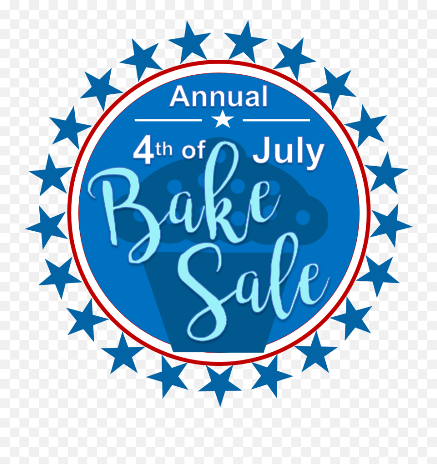 Annual 4th Of July Bake Sale Vvp Events Calendar - 13 Star Circle Png,4th Of July Png