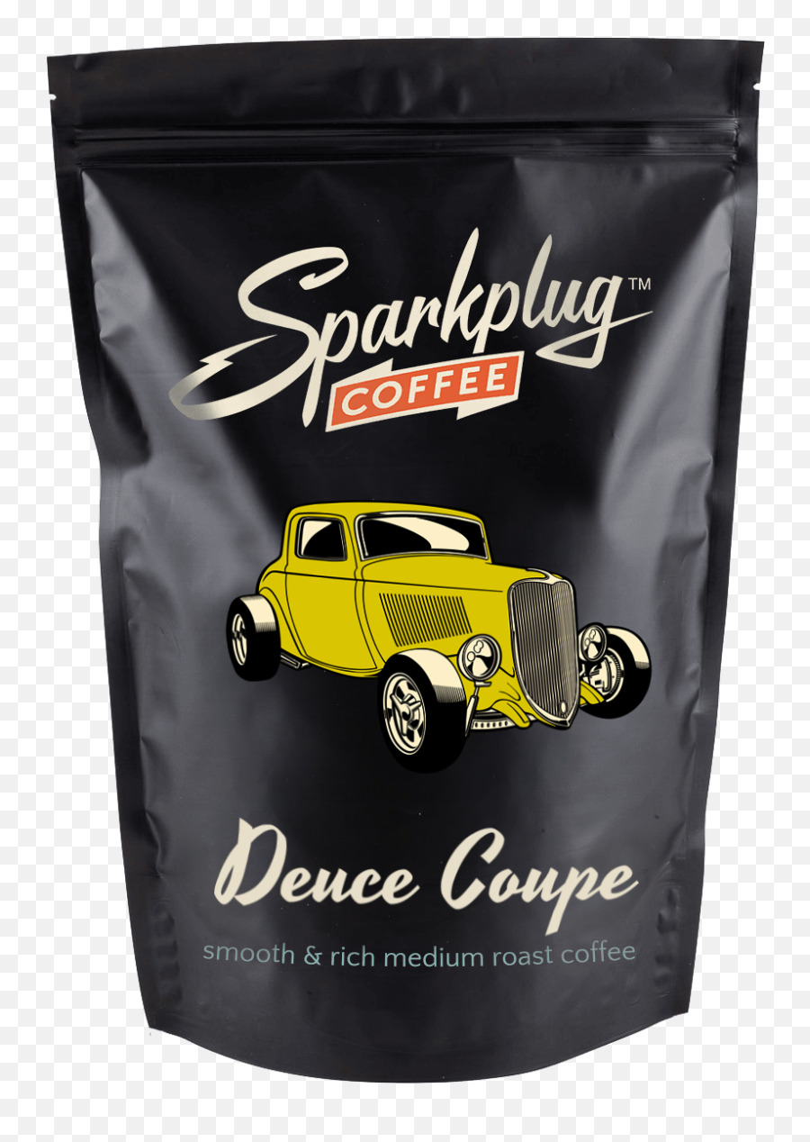 Deuce Coupe Super Custom Medium Roast Blend U2014 Sparkplug Coffee - Antique Car Png,Hot Rod Png