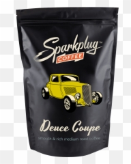 Deuce Coupe Super Custom Medium Roast Blend U2014 Sparkplug Coffee - Antique Car Png,Hot Rod Png