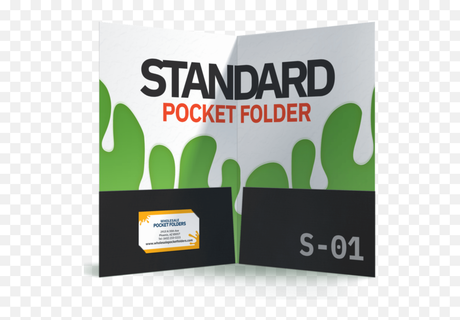 Custom Presentation Folders - Wholesale Pocket Folders Graphic Design Png,Hot Pocket Png