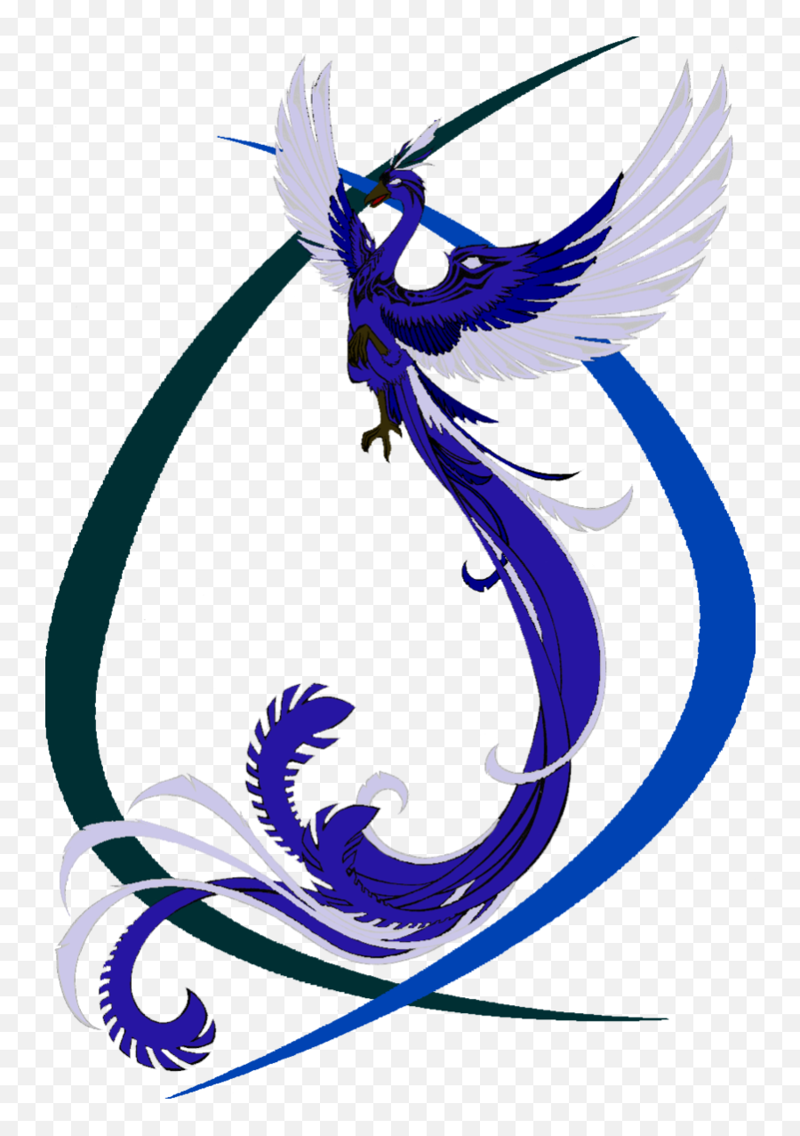 Png Blue Phoenix Transparent Background - Blue Phoenix Transparent Background,Phoenix Transparent
