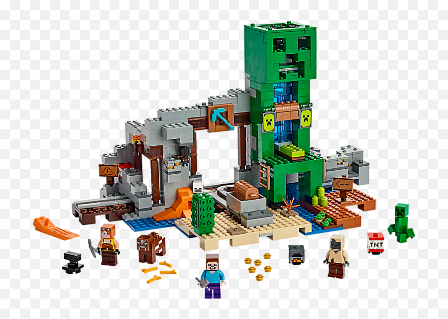 The Creeper Mine - Kiddiwinks Online Lego Shop Png,Creeper Png