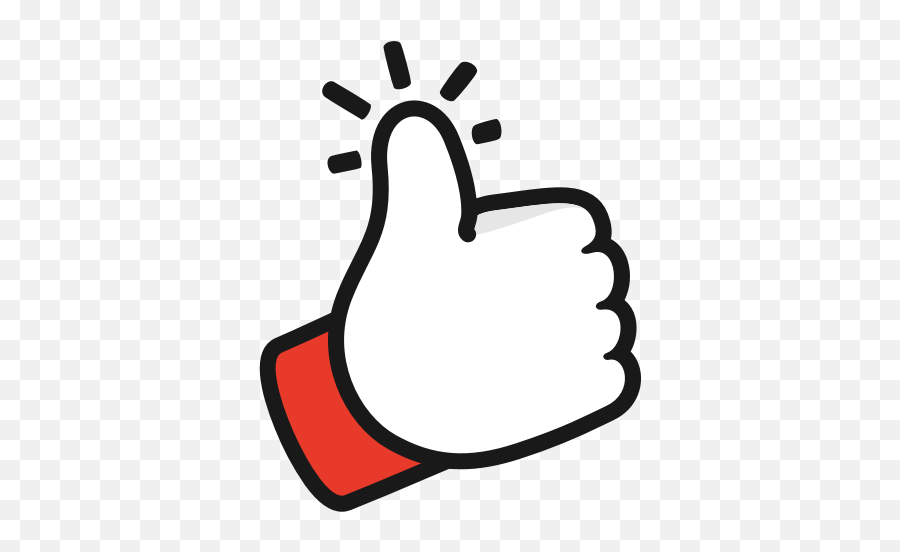 Gesture Like Thumbs Up Youtube Icon - Youtube Like Button Png,Youtube Thumbs Up Png