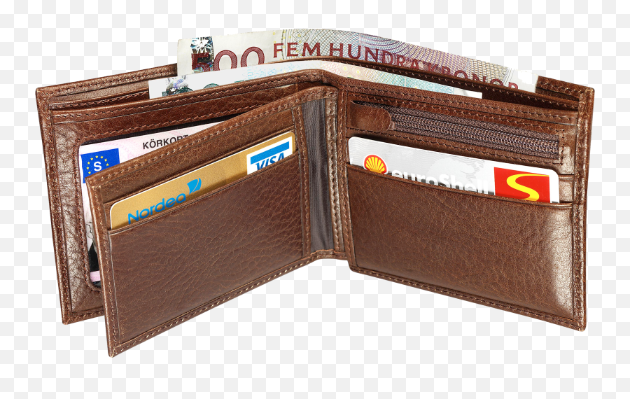 Cash Money Leather Wallet Png - Wallet Png,Wallet Transparent Background