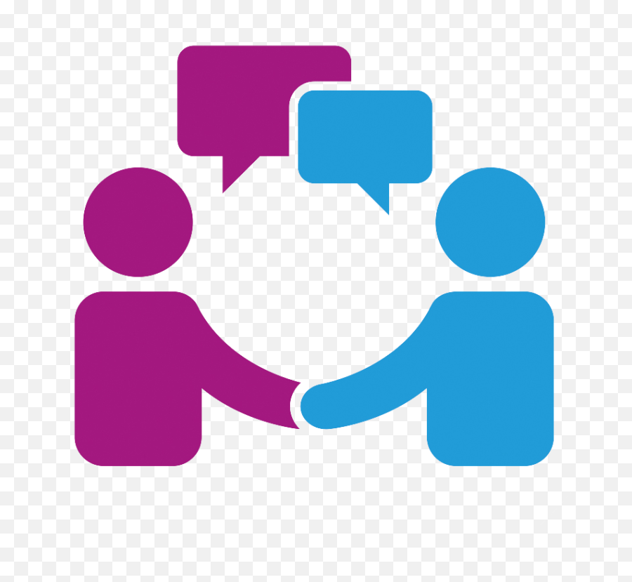 Making Tougher Feedback Conversations - Two People Talking Icon Png,Feedback Png
