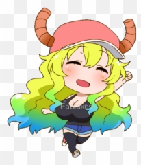 Lucoa - Kobayashi San Chi No Maid Dragon Chibi Png,Quetzalcoatl Png