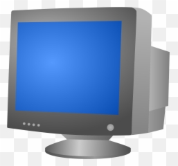 Cathode Ray Tube Crt Monitor - Computer png