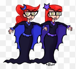Mrultra100 Asked Me To Draw Vampire - Susan And Mary Johnny Test Png,Johnny Test Png