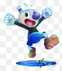 Download Hope Theres A Cuphead Version - Mario And Luigi Dream Team Art Style Png,Cuphead Png