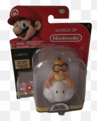 World Of Nintendo Lakitu 4 Figure - World Of Nintendo Bowser Jr Png,Lakitu Png