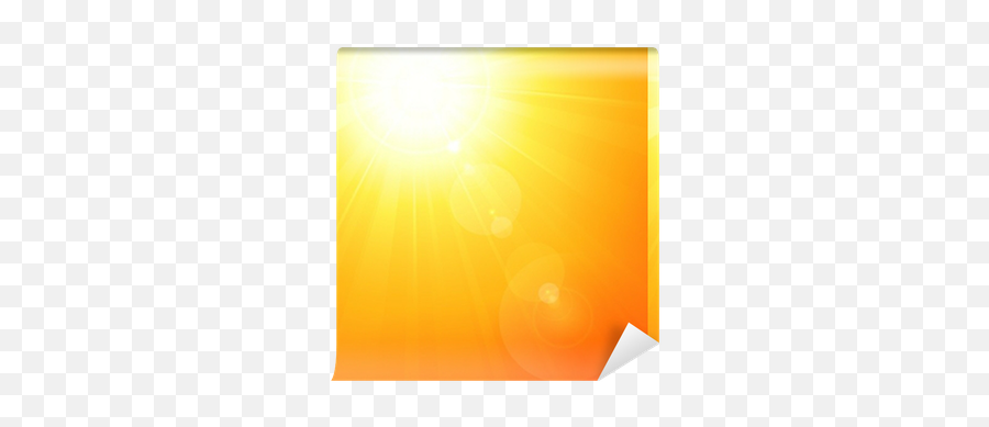 Vibrant Hot Summer Sun With Lens Flare Wallpaper U2022 Pixers - Sun Png,Gold Flare Png