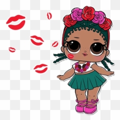 Lol Surprise Telegram Sticker 015 Dolls - Coconut Qt png
