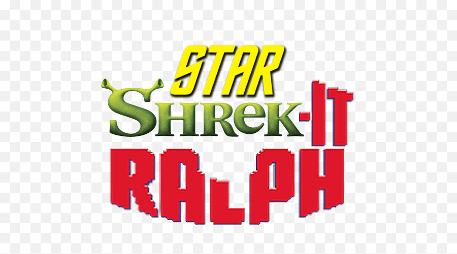 Hrek Ralph Princess Fiona Text - Star Shrek It Ralph Png,Shrek Logo Png
