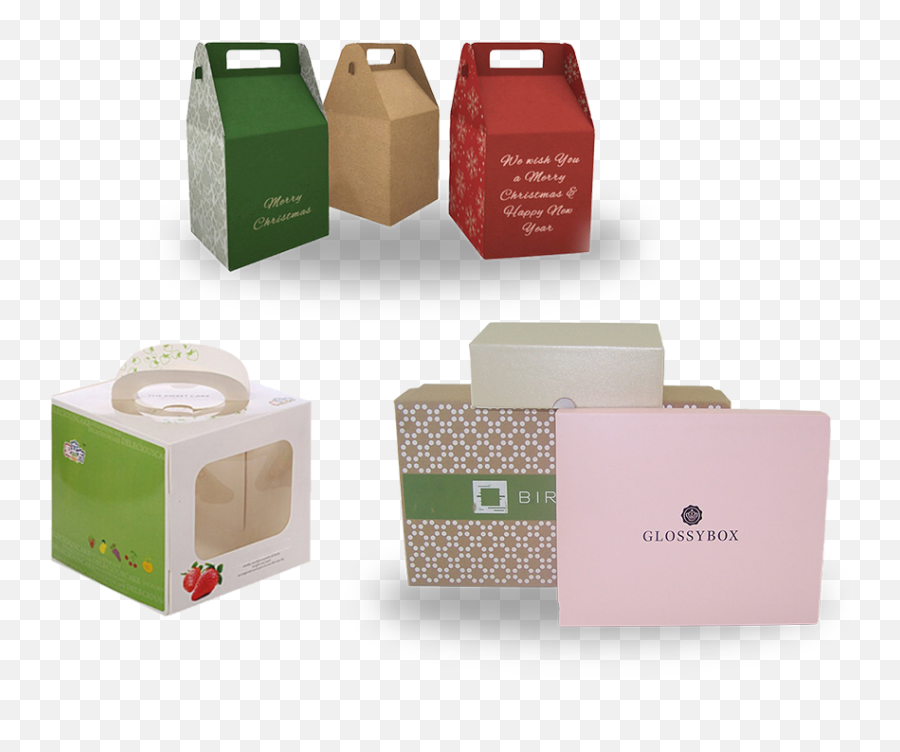Transparent Cardboard Boxes Png - Printed Packaging Boxes Png,Cardboard Box Transparent