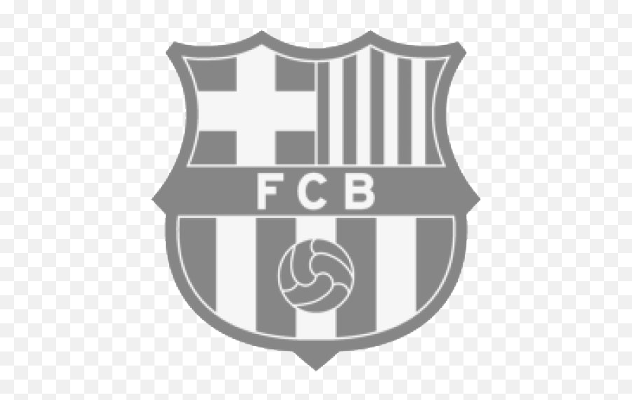 Fc Barcelona Logo Png - Barcelona Logo Black And White,Fcb Logo