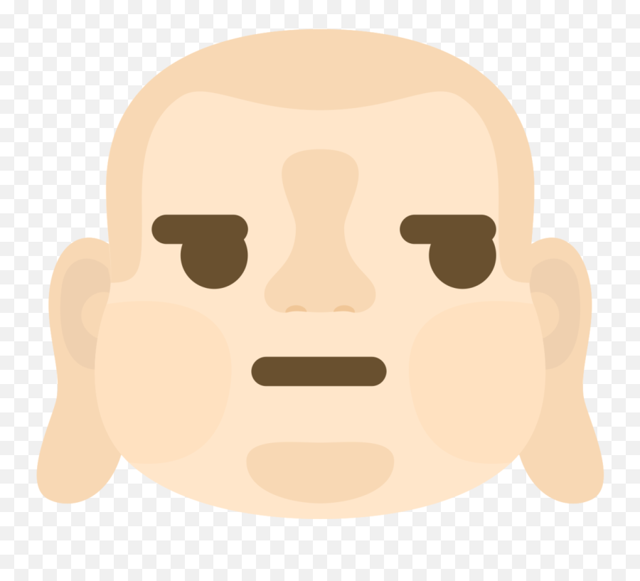 Free Emoji Buddha Ansikte Smirk Png With Transparent Background - For Adult,Smirk Png