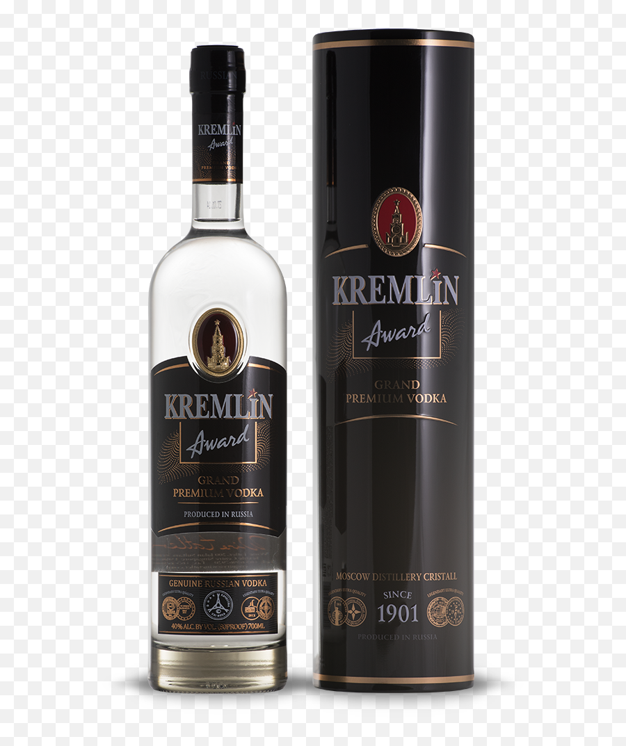 Download Kremlin Award Vodka - Moscow Distillery Vodka Luxury Png,Russian Vodka Png