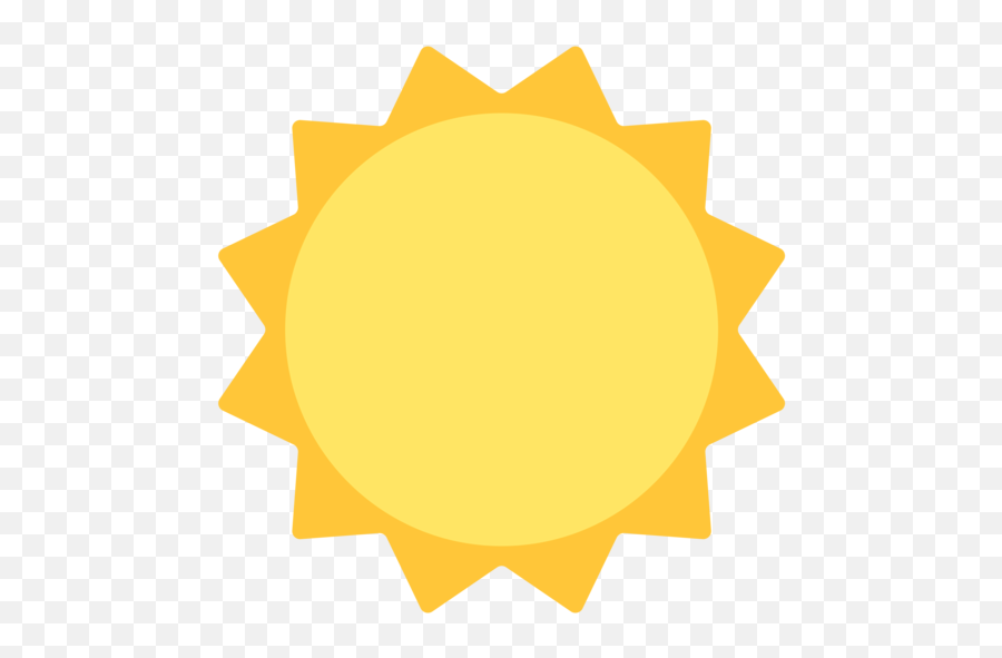 Sun Emoji - Decorative Png,Sun Emoji Png