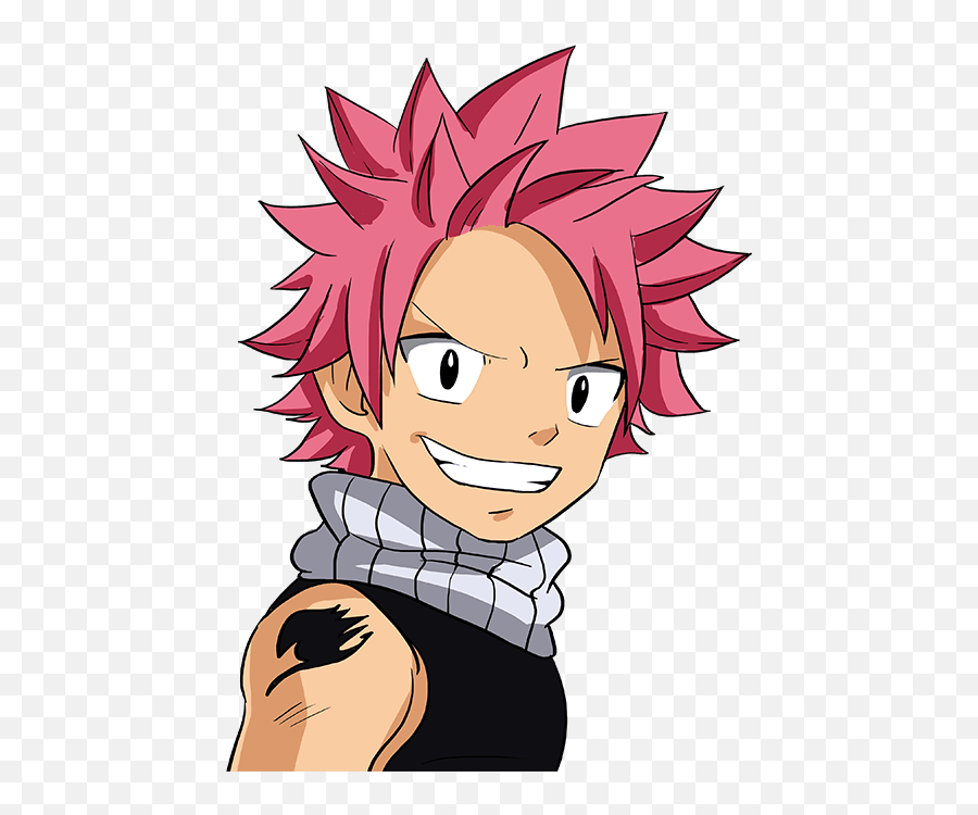 How To Draw Natsu From Fairy Tail - Really Easy Drawing Tutorial Drawing Tutorial Easy Png,Natsu Transparent
