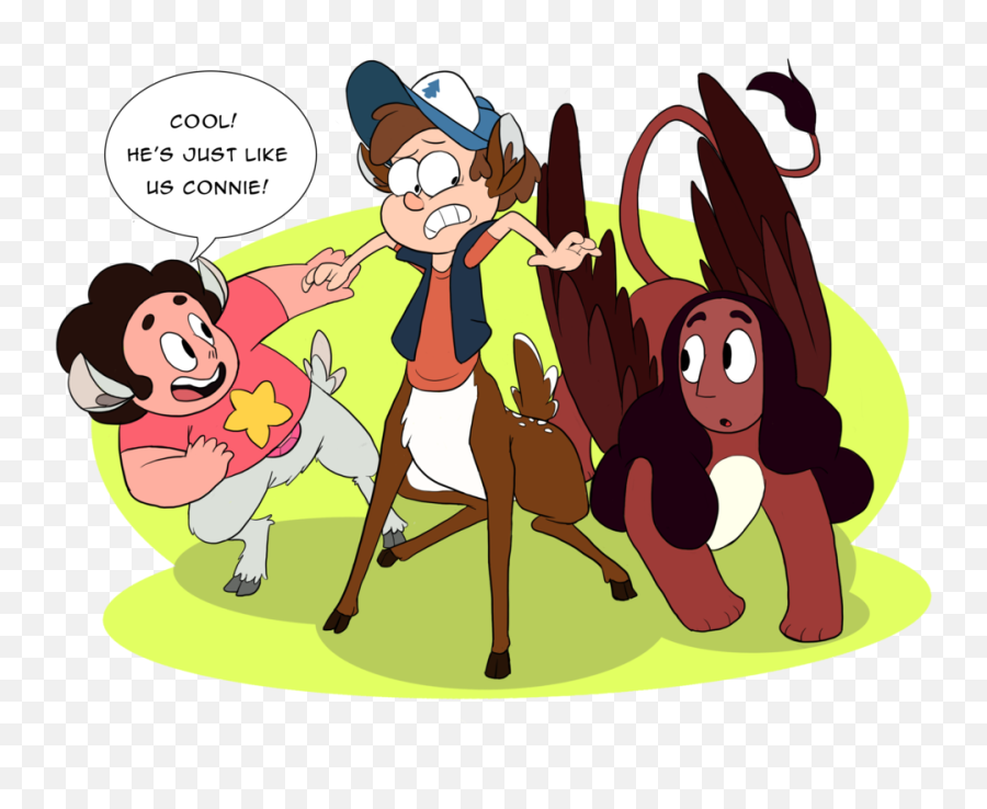 Strixmoonwing Enter The Faun And Sphinx By - Gravity Falls Monster Falls Png,Sphinx Png