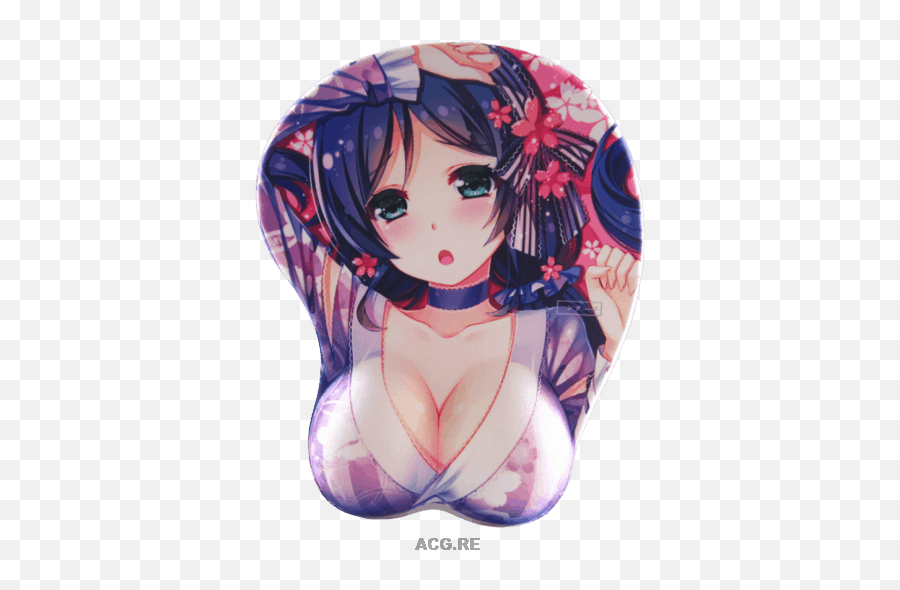 Nozomi Tojo 3d Anime Boobs Mouse Pad Love Live Breast Oppai Pads - Nozomi Mouse Pad Png,Nozomi Tojo Png