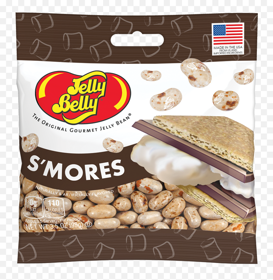 Su0027mores Jelly Beans 35 Oz Grab U0026 Go Bag Png Bean Logo