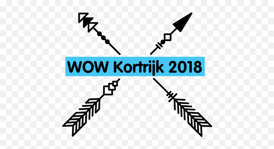 Download Wowkortrijk2018 Wow Kortrijk Howest Hogeschool West - Arrow Svg Crossed Png,Crossed Arrows Png