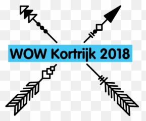 Download Wowkortrijk2018 Kortrijk Howest Hogeschool West - Arrow Svg Crossed png