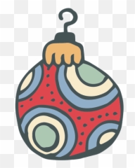 Hand Drawn Christmas Ornament - Icons Png