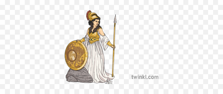 Athena Greek Mythology Character Shield - Fictional Character Png,Athena Png