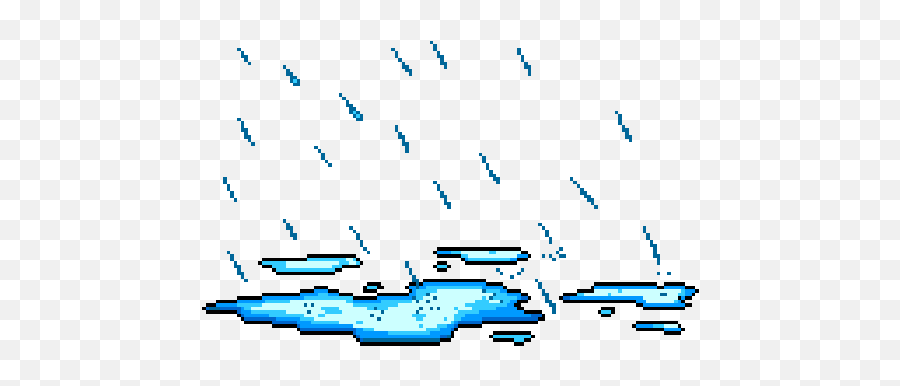 Zi Ploioasa - Gif Pixel Transparent Png,Rain Gif Png