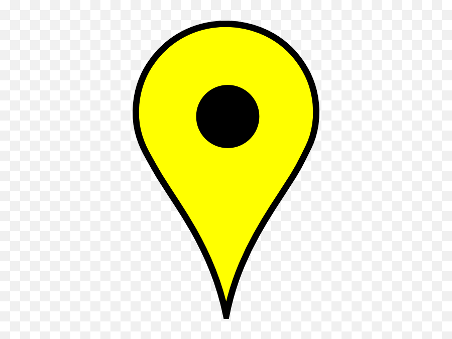 Yellow Map Marker Png - Transparent Yellow Map Marker,Location Marker Png