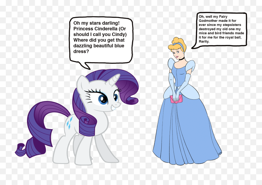 Cinderella Mice Png - Hours In Ms Paint Crossover Disney Pony Friendship Is Magic Rarity,Ms Paint Transparent