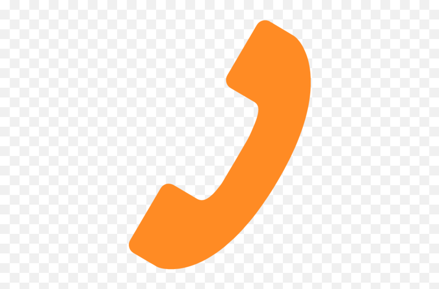 Easy To - Black And Orange Phone Icon Png,Phone Icon