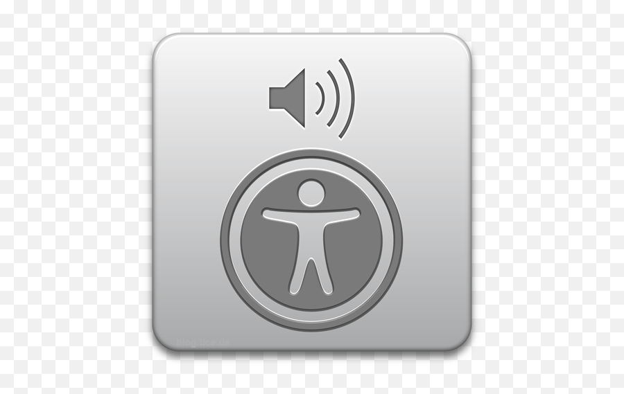 Block Iphone Voiceover Feature Denied - Voice Over Icon Apple Png,Visually Impaired Icon